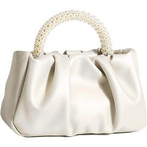 Women's Pearl Handbag Purse